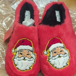 Santa Claus Red Slippers